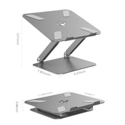 LENTION L5 Adjustable Height with Multiple Angle Laptop Notebook Stand with Adjustable Riser (Stand-L5)