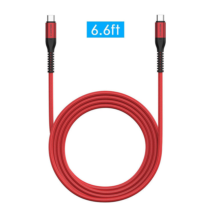 LENTION USB C to USB C Fast Charging Cable Covered with Braided Cord (CB-CCT)