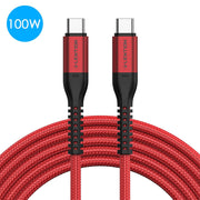 LENTION USB C to USB C Fast Charging Cable Covered with Braided Cord (CB-CCT)