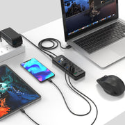 Powered 7 USB 3.0 Multiport Hub with 3 Smart Charging.... | Lention US