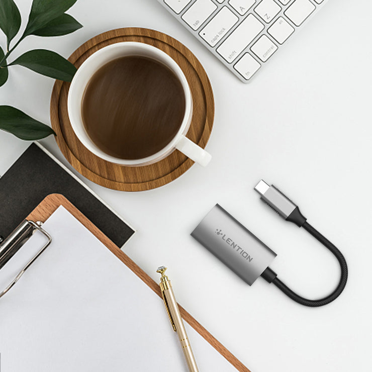 LENTION USB-C to VGA Adapter, Type C to VGA Cable Converter - $15.99 -  Space gray/Silver/Rose gold|Lention.com