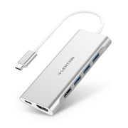 LENTION USB C Multi-Port Hub with 4K HDMI, 4 USB-A, SD 3.0 Card Reader, Type C Charging Adapter (CB-C36) (US/UK/CA Warehouse In Stock)|Compatible with New MacBook Air & Pro 13/15/16(With Thunderbolt 3 ports)/MacBook 12/New iMac /iMac Pro