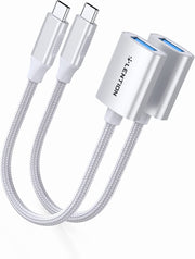 LENTION USB C to USB 3.0 Adapter, Type C Male to USB A Female (CB-C6)