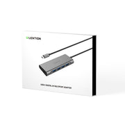 LENTION 6 in 1 Long Cable USB-C Hub with 4K HDMI, 4 USB 3.0, and PD (CB-C35H)