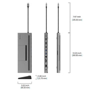 LENTION USB C 11-in-1 Laptop Docking Station (CB-C95)