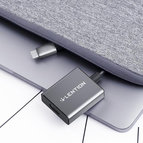 LENTION USB C to 4K HDMI Digital AV Adapter (CB-4KHDMI) -Space gray/Silver/Rose gold